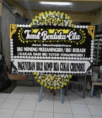 Papan Bunga di Magelang